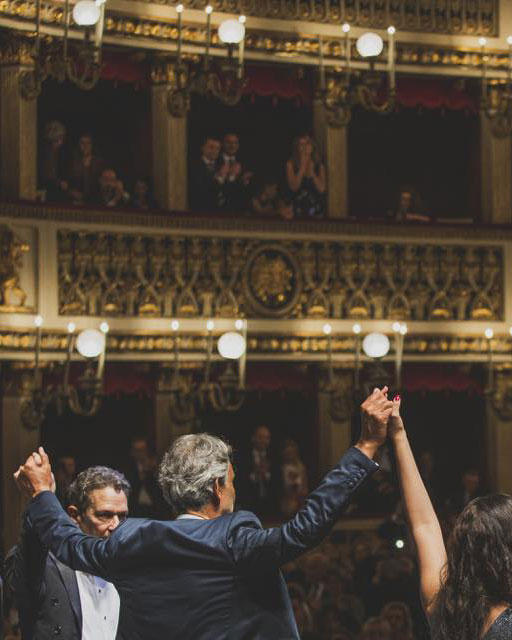 In the oldest opera theater in the world