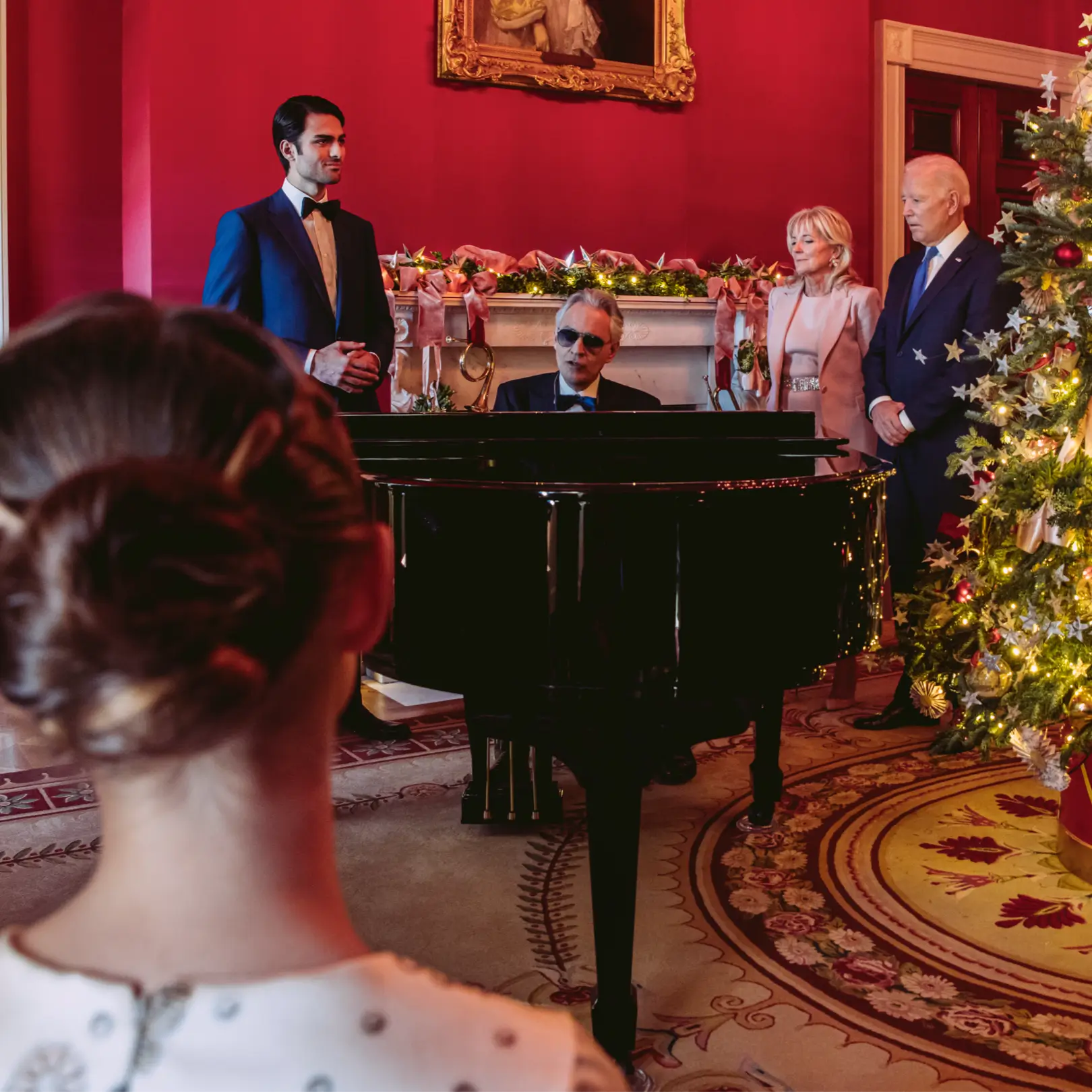 The Bocelli Family at the White House